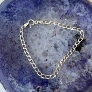 925 Italy Silver Bracelet Chain